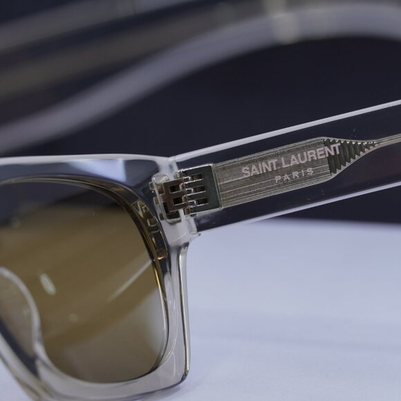 Final Price! Saint Laurent SL402 018 Beige/Brown Sunglasses - Picture 8 of 10